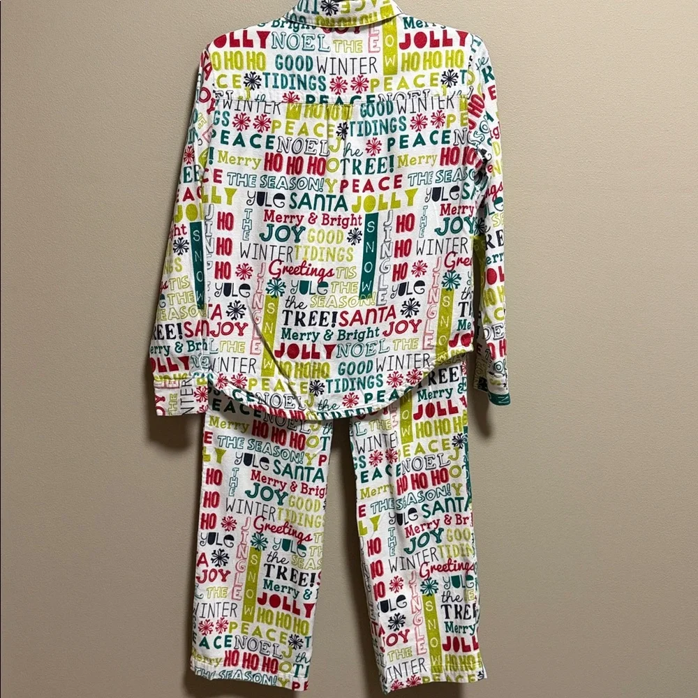 Sleep Sense Flannel Christmas Pajamas - Picture 2 of 9